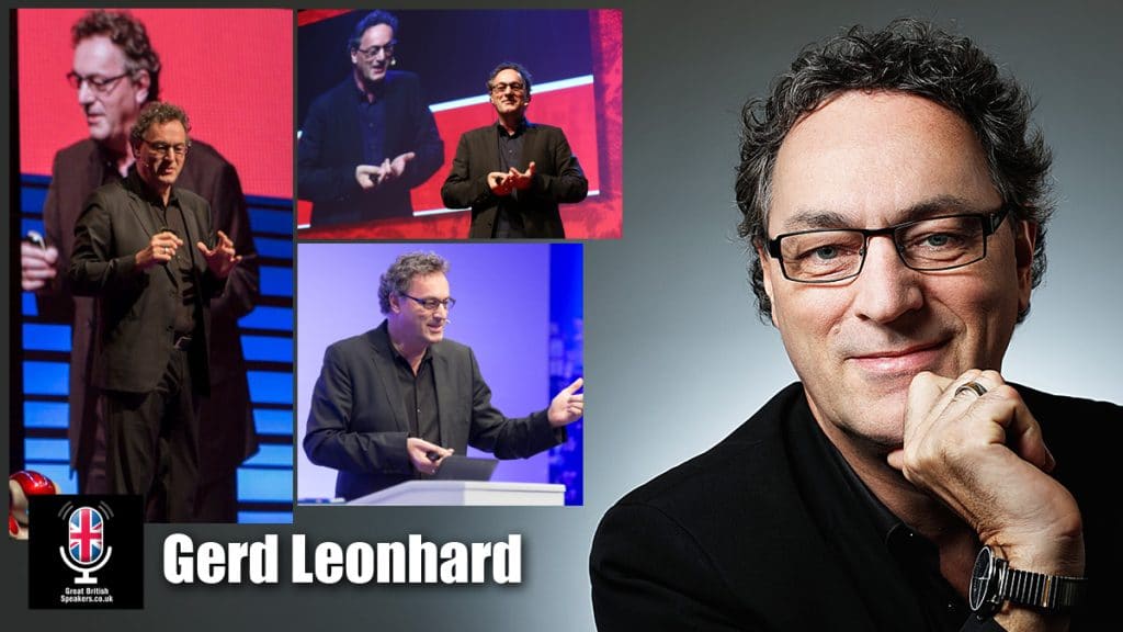 Gerd-Leonhard international futurist speaker availalble from Great British Speakers
