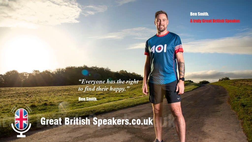 Ben Smith 401 Challenge Hire Mental Health Speaker at speaking agent Great British Speakers